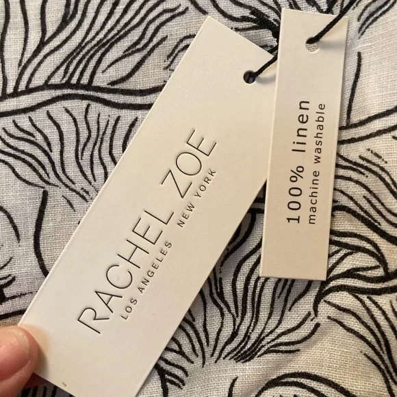 Black and White Patterned Pants - Picture 5 of 5